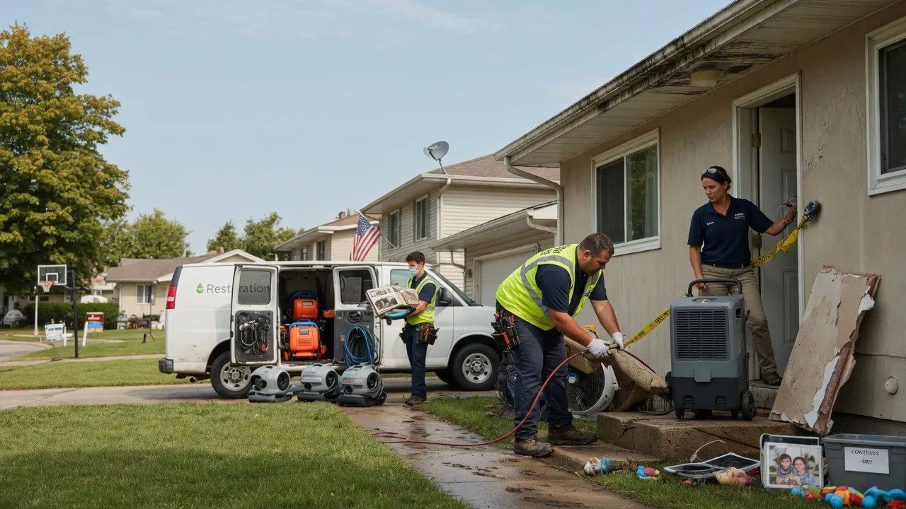 Water Damage Restoration in Okemah, OK near me